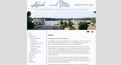Desktop Screenshot of lakeside-conventioncenter-berlin.com